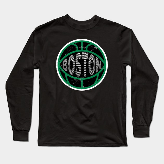 Boston Basketball 2 Long Sleeve T-Shirt by HooPet